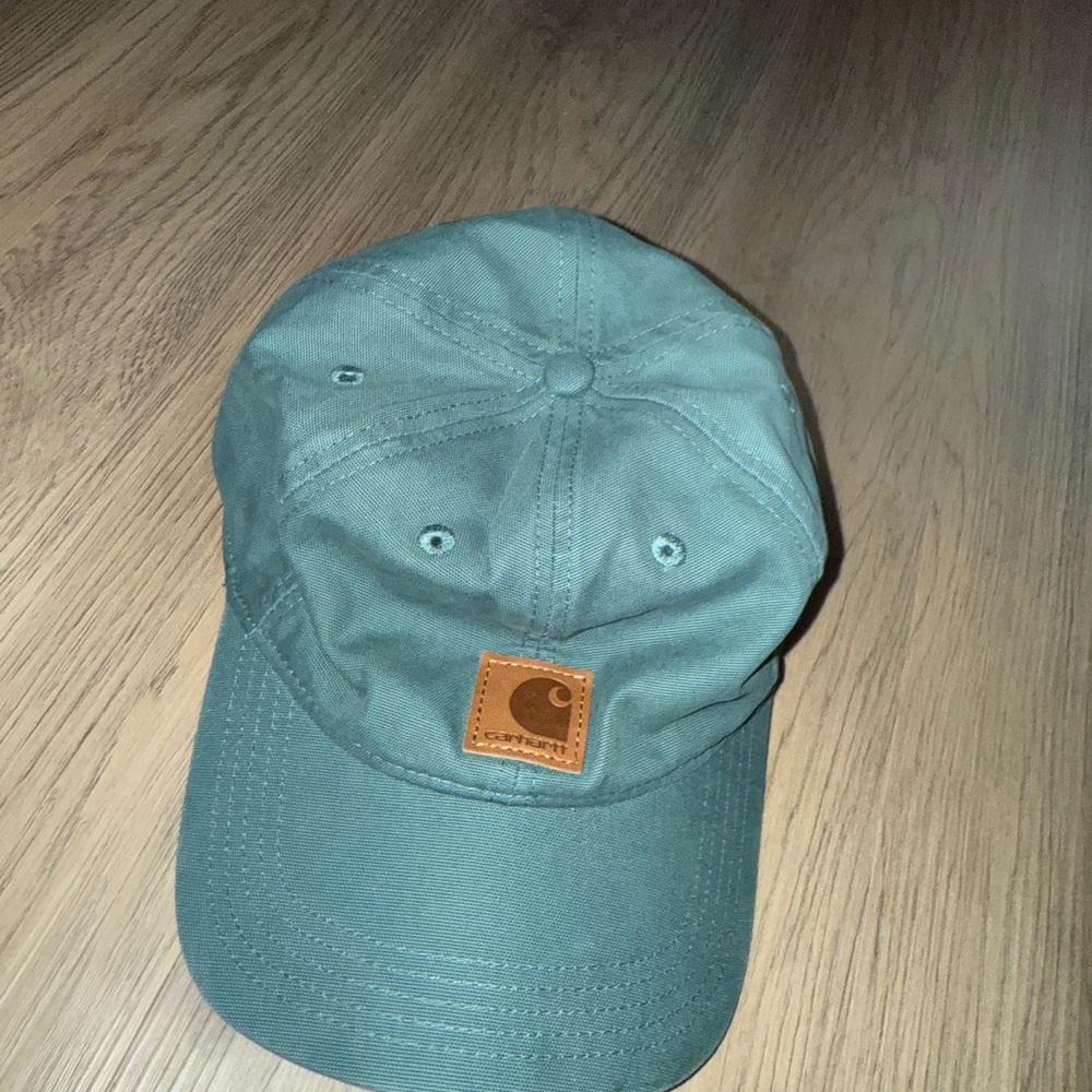Carhartt Sage Green Canvas Dad Hat‎ Coastal Workwear Streetwear Cap